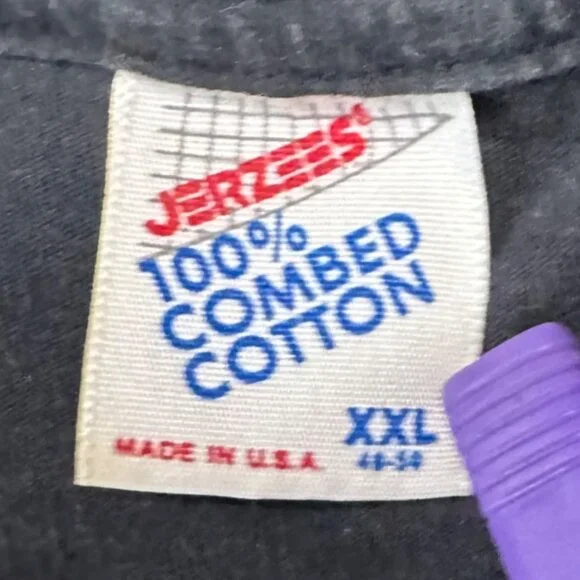 Vintage 80s Harley Davidson Robison Daytona Beach Black XXL Single Stitch Tee - Picture 8 of 12